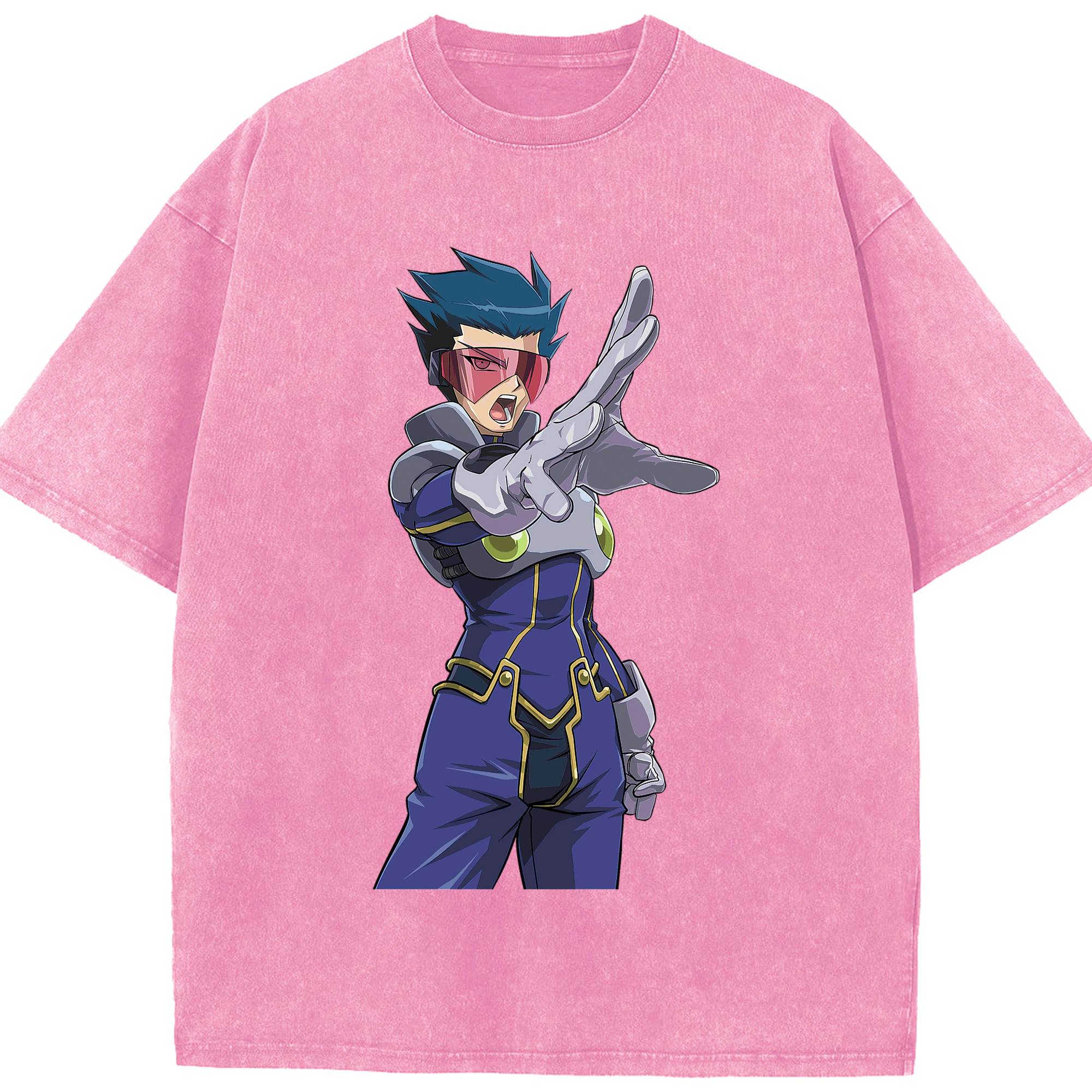 （画像用） 遊☆戯☆王 Yu-Gi-Oh! 綿100% ヴィンテージ風 半袖Tシャツ（フロントプリント）